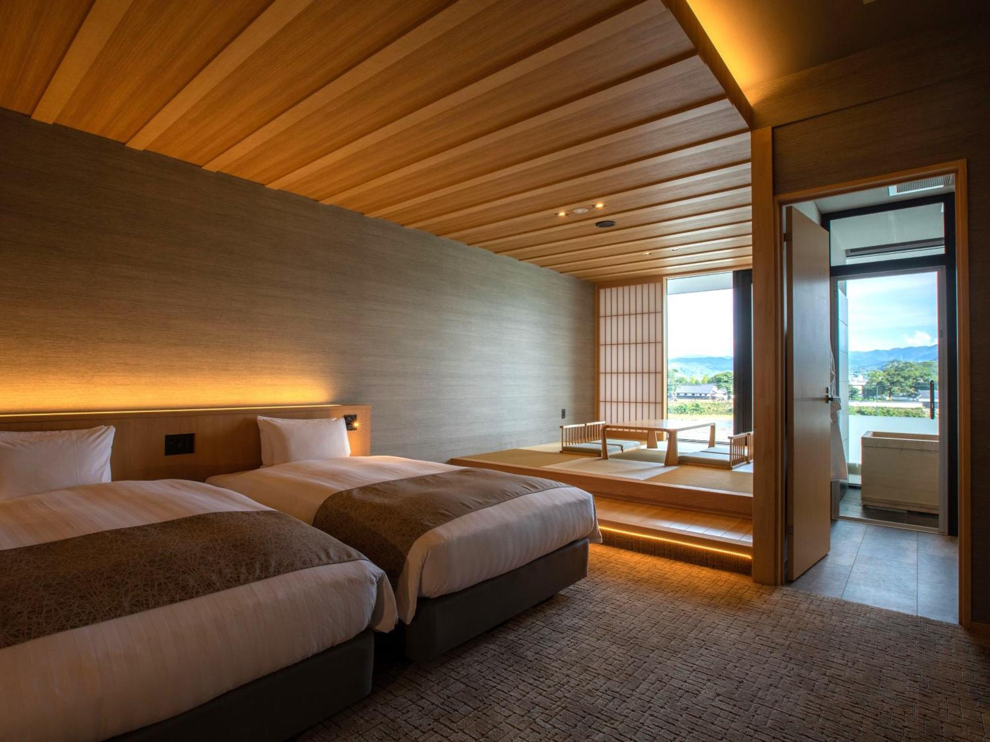 Hitoyoshi Onsen Nabeya Hotel Kamer foto